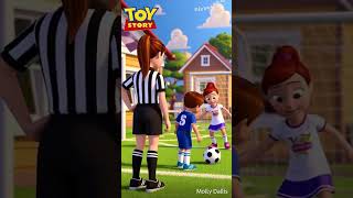 Coach Molly Davis Watching Andy Davis And Hannah Phillips Playing Soccer