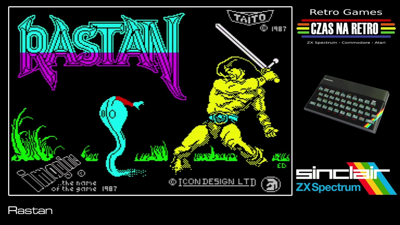 Rastan (1987) - ZX Spectrum - YouTube