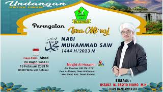 Undangan Isra Mi'raj 2023 Undangan Isra Mi'raj 2023