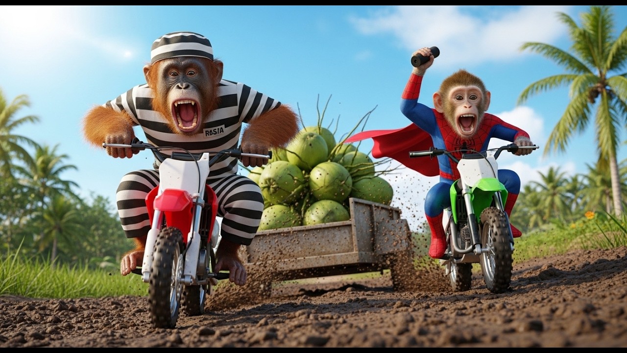 Thief Destroys the Peach Orchard—Bon Bon’s Genius Trap Shocks Everyone! 😱⚡