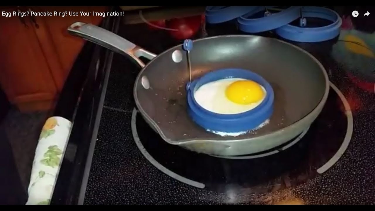 Come See How Easy It is To Use These Egg Rings? Pancake Ring? Use Your