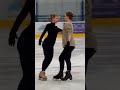 Valeriy and sasha with coach natalya linichuk dance group on ice