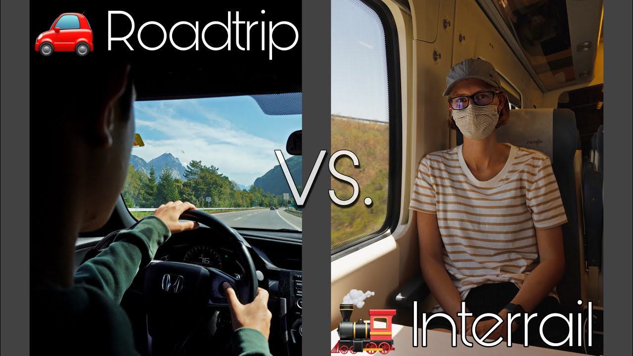 Roadtrip vs Interrail through Europe traveling Europe by car vs train