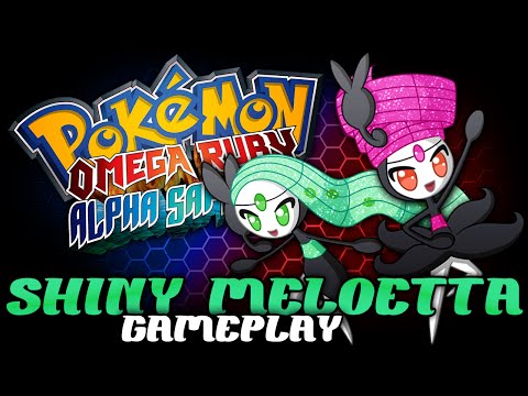 Pokemon X & Y: Shiny Meloetta, Shiny Celebi, & Shiny Jirachi 