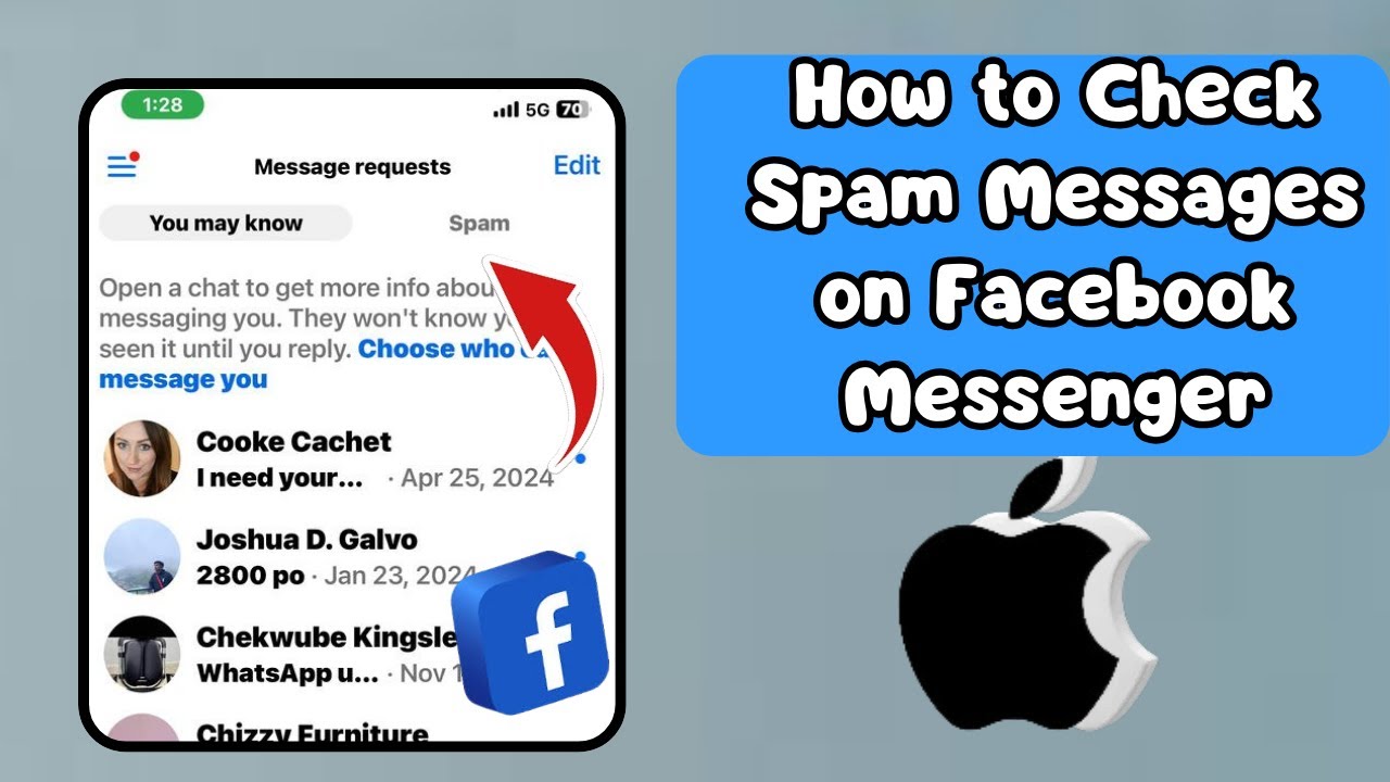 How to Check Spam Messages on Facebook Messenger on iPhone
