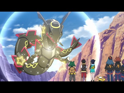 ROY CATCHES RAYQUAZA - Pokemon Horizons Episode 129