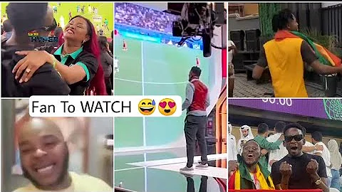 MrEazi,Sarkodie,Obinim,Asamoah Gyan & More Celebration After Ghana won against South Korea