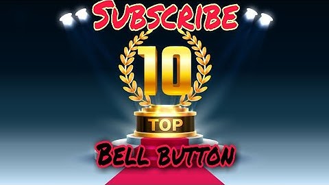 Top 10 green screen subscribe button with sound effects