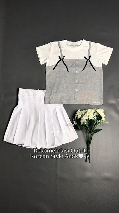 Rekomendasi Outfit Korean Style Anak Perempuan 70ribuan. #fyp #dressanak #outfitkasualanak #shorts