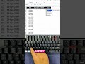 Extract Day, Month &amp; Year from Date in Seconds! 📅⚡ Excel Trick You Must Know #asmr #shorts #trending