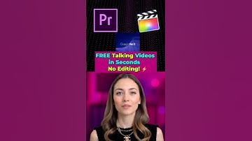 FREE AI Tool Makes Talking Videos in Seconds — No Editing Needed! #aivideo