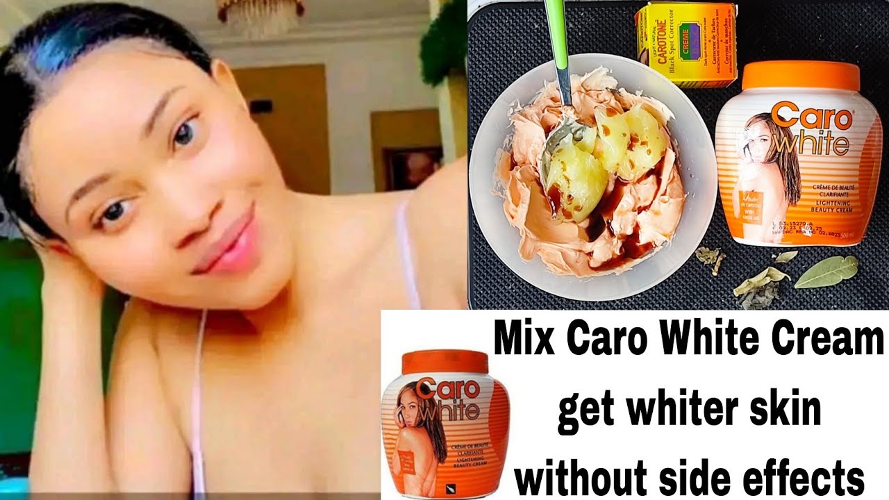 Safer Way To Use Caro White Cream Get 5 Shade Lighter Without Side Effect  Mix With Nivea Q 10 - You…