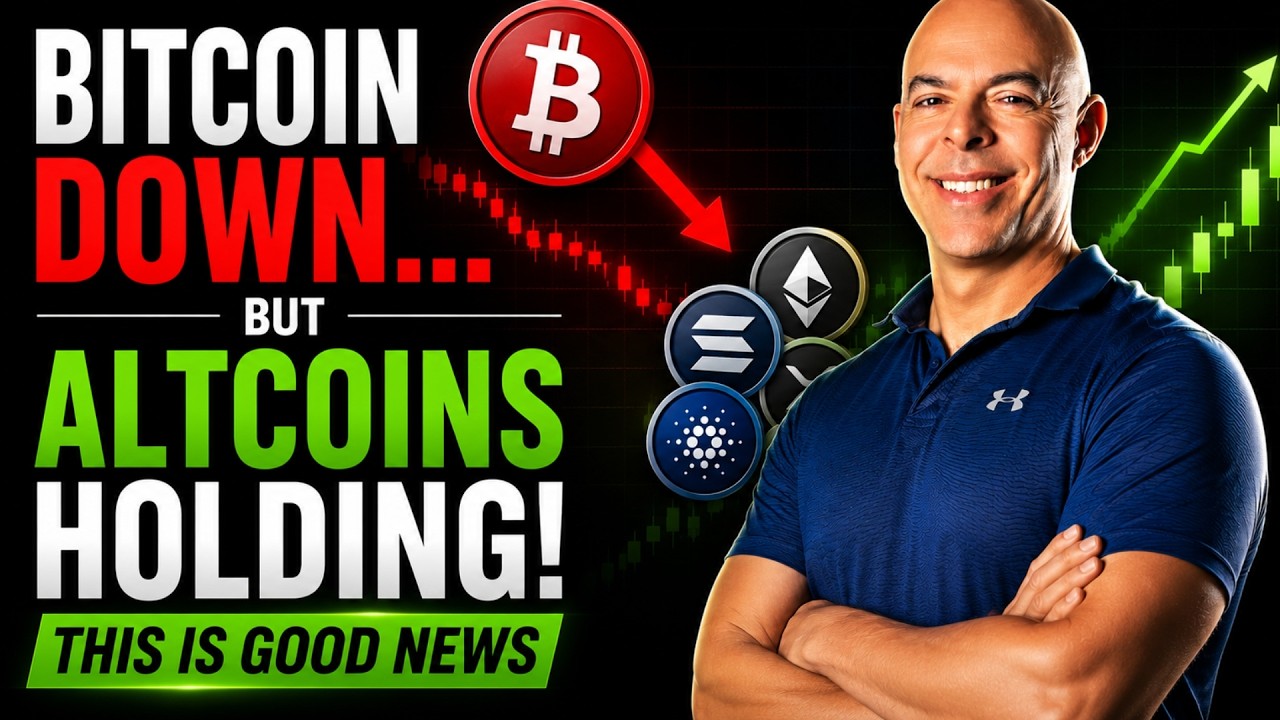 Bitcoin Is Falling ... So Why Are Altcoins Still Strong?