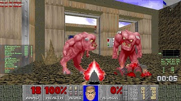 ZDaemon Thursday Night Survival #460 - 64KB Challenge Part I (Vanilla Maps)