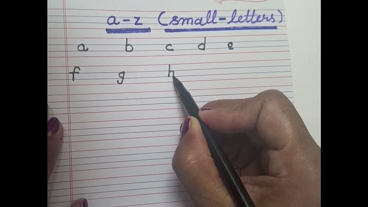 How To Teach Small Letters To Kindergarten small Letters a To Z how-to-teach-small-letters-to-kindergarten-small-letters-a-to-z