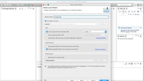 Hola mundo en Java - Programación en Español - Eclipse