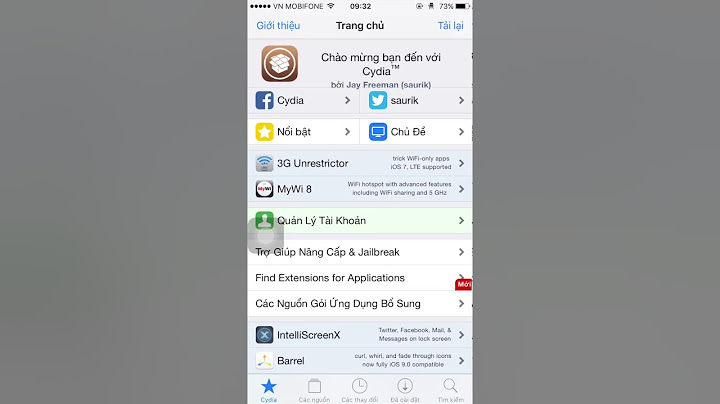 Khắc phục lỗi jailbreak ios 10.1.1