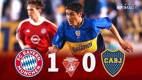 Bayern Munich 1 x 0 Boca Juniors ● 2001 Intercontinental Cup Final Extended Goals & Highlights ᴴᴰ