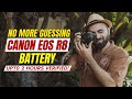 Canon eos r8 battery  2 hours verified  real indian wedding