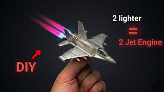 Miniature Twin Jet Warplane - Watch How I Made It! 🚀