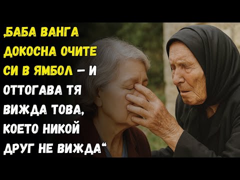 Баба Ванга докосна очите си в Ямбол и оттогава тя вижда това което никой друг не вижда