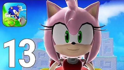 Sonic Dash - Endless Runner Gameplay Walkthrough Part 13 - Amy 2021 [iOS/Android Games]