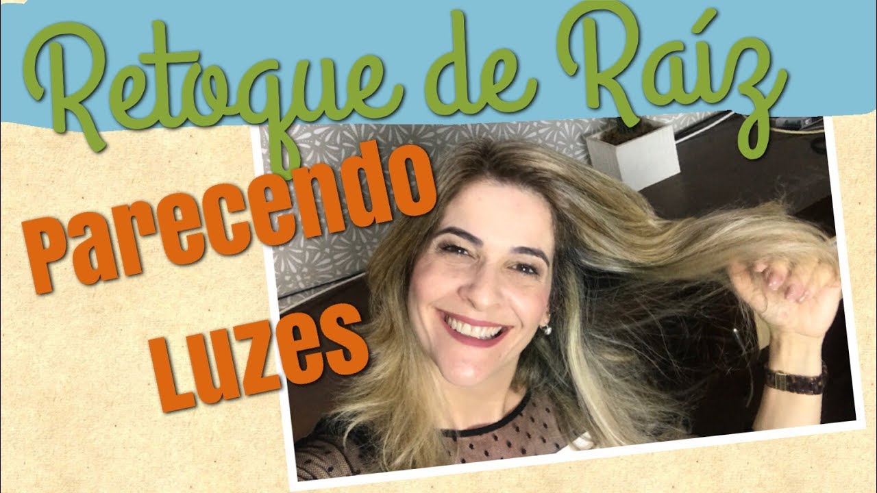 Como  retocar a raiz do cabelo de luzes com tinta