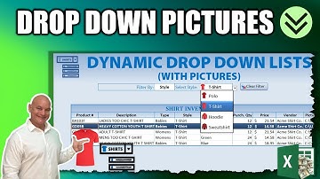 Learn How To Create This  Amazing Dynamic Drop Down List WITH PICTURES in Excel Today