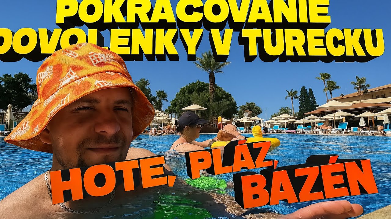 “Pokračovanie našej tureckej dovolenky: Hotel, pláž a bazén👙🍹
