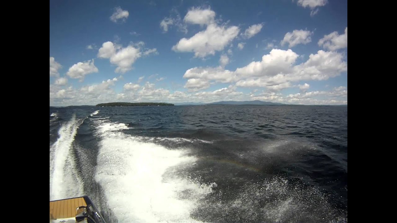 Boating on lake Winnipesaukee 2013 YouTube