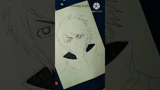 Easy to draw pin em Anime guys ll cute shy face drawing ll #short #pin em anime guys