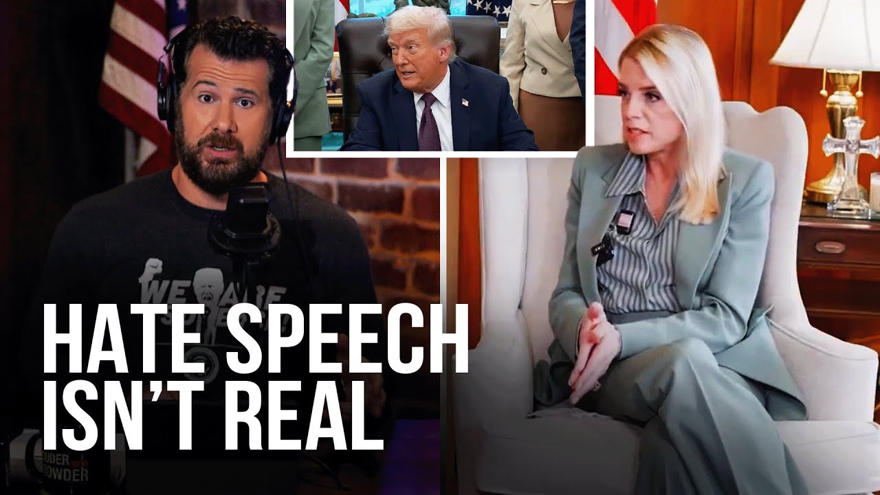 Pam Bondi Wants To Prosecute Hate Speech!? F*CK THAT!