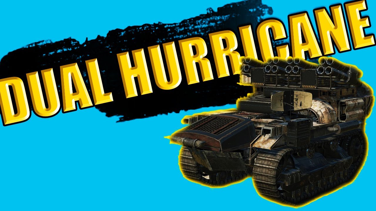 Crossout Dual Hurricane Artillery Tank