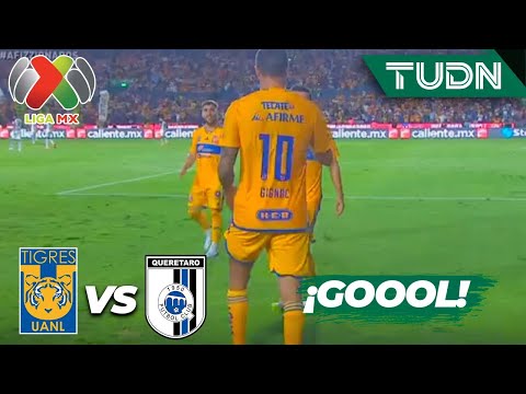 ¡YA ES GOLEADA! Gignac NO falla el penal | Tigres 3-0 Querétaro | AP2023-J7 | Liga Mx | TUDN