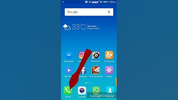 Gionee A1 automatic calling records