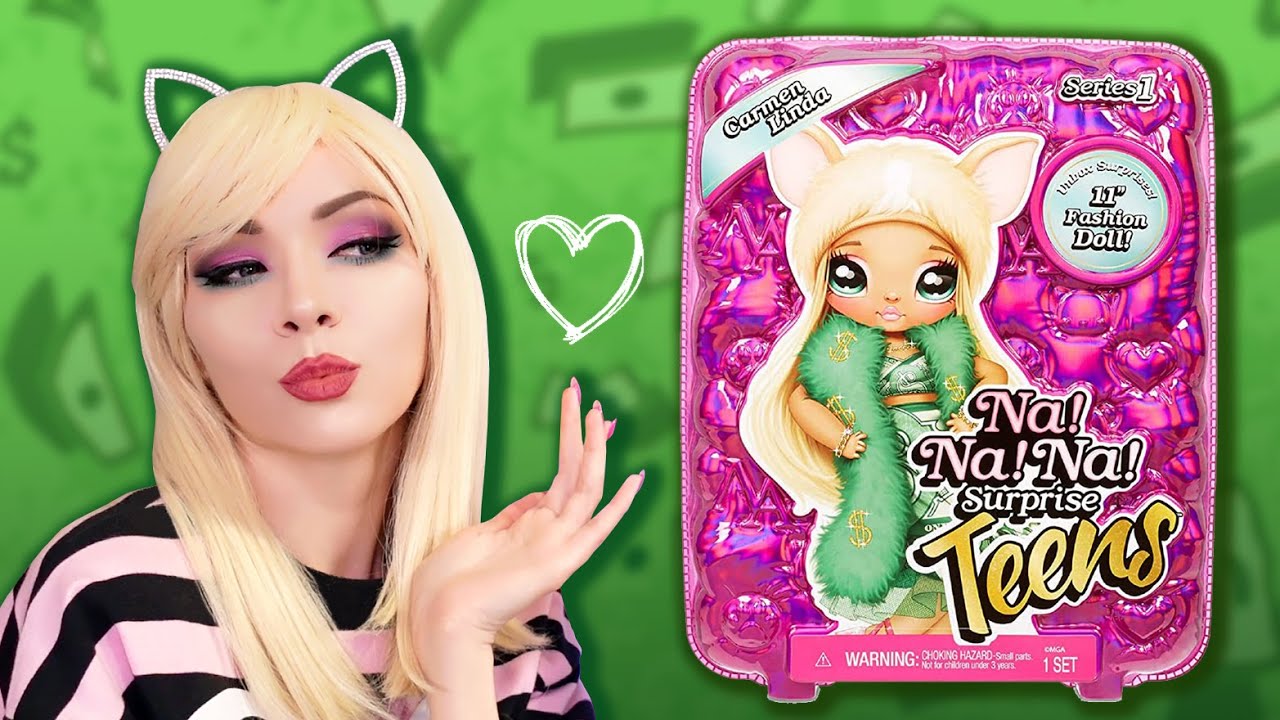 Собачка Богачка Na! Na! Na! Surprise Teens - Carmen Linda ★ Стрим Распаковка