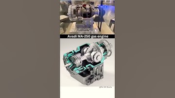 Gas Engine animation video 🦾👷‍♂️ #animation #cad #3d #engineering