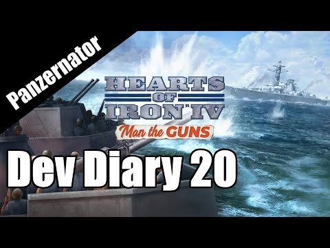 Naval Treaties and Ship Refits! Hearts of Iron IV: Man the Guns - Dev Diary 20