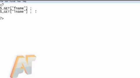 تعلم على PHP كيفية إرسال و إستقبال قيم باستخدام  GET Method