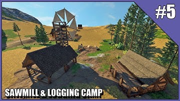 Medieval Engineers S1 E5 - Sawmill & Logging Camp