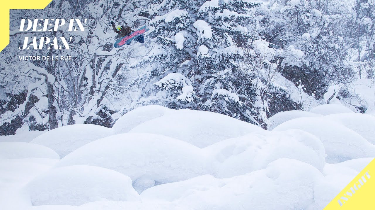 Victor De Le Rue Rides Deep, Fluffy Powder in Japan | Insight