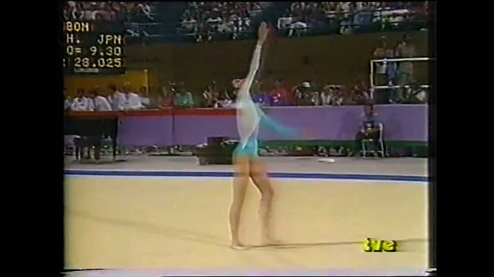 Favourite Routines: Milena Reljin (YUG) 1984 Olympic Games RSG - Ball