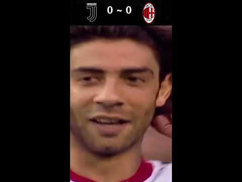 セリエＡ　2003 - 2004　ユベントス 対 ACミラン　半券チケット Juventus vs AC Milan 0-0 (2-3P) ○ UEFA Champions League