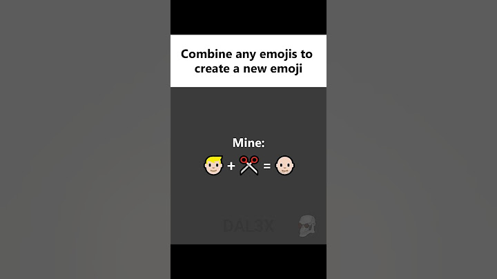 Combine any emojis