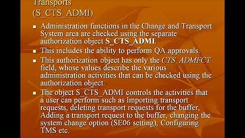 12. Critical Authorization Objects - Part 10