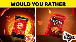 Junk Food vs Healthy Food | The Ultimate 'Would You Rather' Challenge | Quizilla Zone