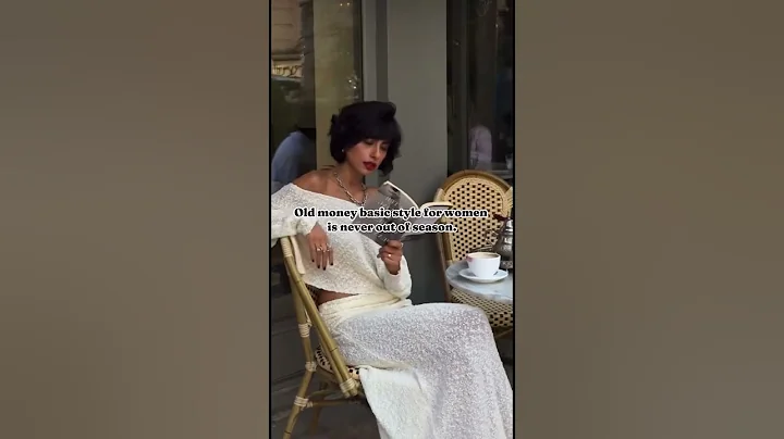 Old money basic style for women. Quiet confidence starts here.#Oldmoneybasicstyleforwomen