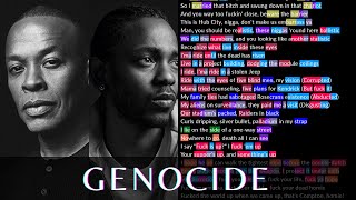 Dr. Dre &amp; Kendrick - Genocide | Rhymes Highlighted