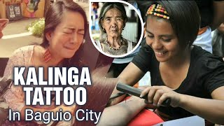 KALINGA MAMBABATOK IN BAGUIO II Ammin The Traditional Tattoo Artist II Momshie Jhen Birthday Edition