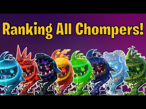 Ranking All Chompers From Worst to Best! (Plants vs. Zombies Garden Warfare 2)